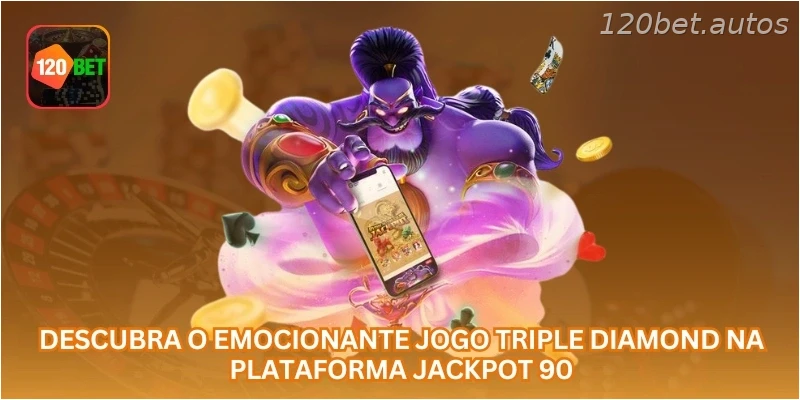 Descubra o emocionante jogo Triple Diamond na plataforma Jackpot 90.
