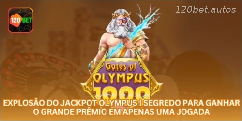 Explosão do Jackpot Olympus | Segredo para Ganhar o Grande Prêmio em Apenas uma Jogada.